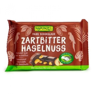 Chocolat Noir aux noisettes entières 100g
