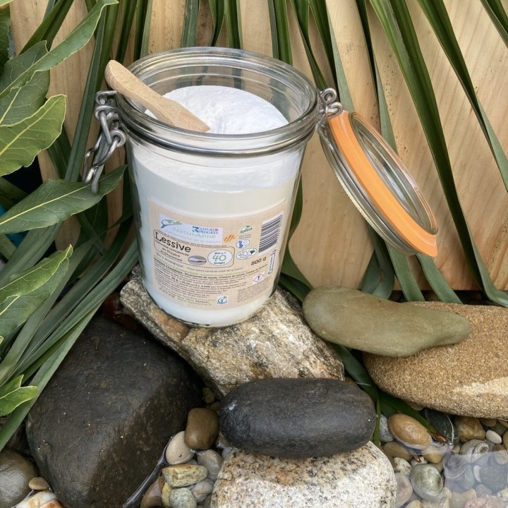 Lessive en POUDRE concentrée au Bicarbonate 800g