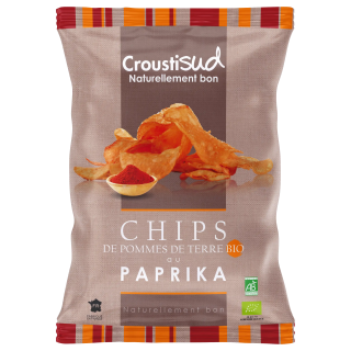 Chips de pomme de terre au paprika 100g