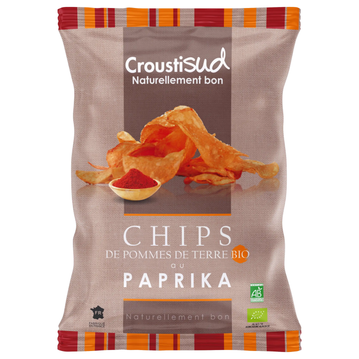 Chips de pomme de terre au paprika 100g