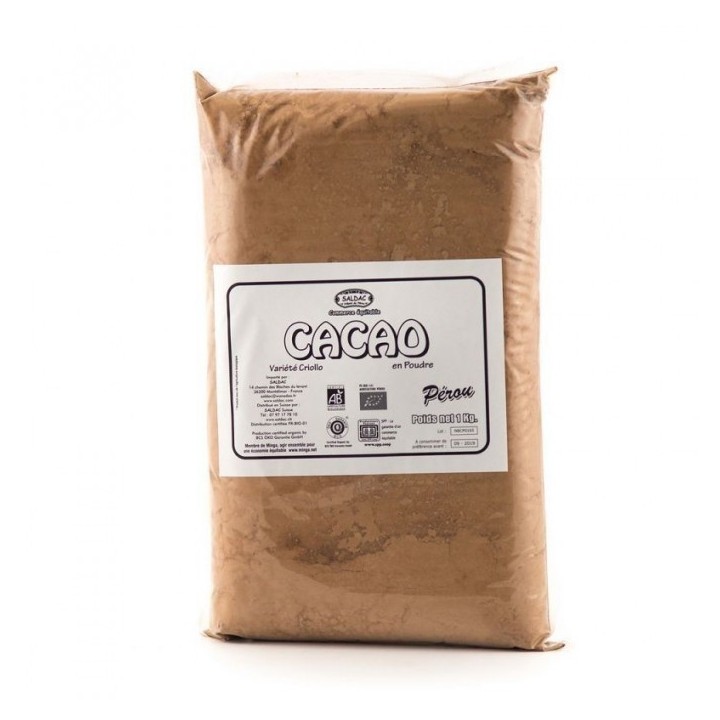 Cacao Criollo 1kg sans sucre