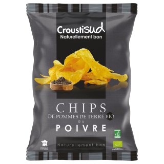 Chips de pomme de terre au poivre 100g