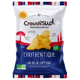 Chips de pomme de terre ondulées 100g