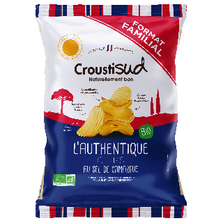 Chips de pomme de terre ondulées 200g