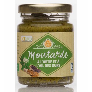 Moutarde à l'ancienne Ail des Ours Ortie 90g