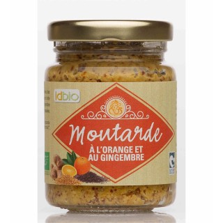 Moutarde à l'ancienne Orange 90g
