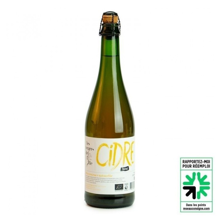 CIDRE BRUT FERMIER 75cl