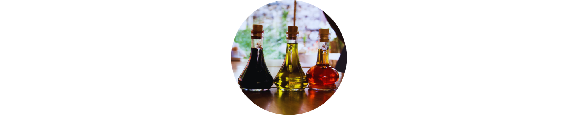Huile - vinaigre - condiment