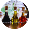 Huile - vinaigre - condiment